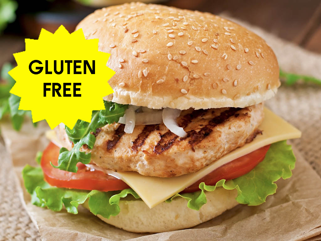 Gluten Free Chicken or Turkey Burger