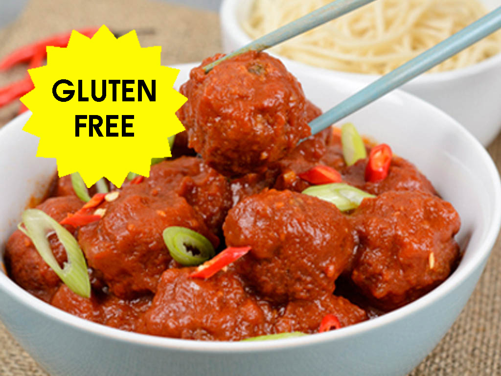 Firecracker Gluten Free Meatball