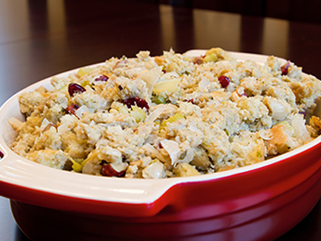 Meat Free Cranberry Stuffing